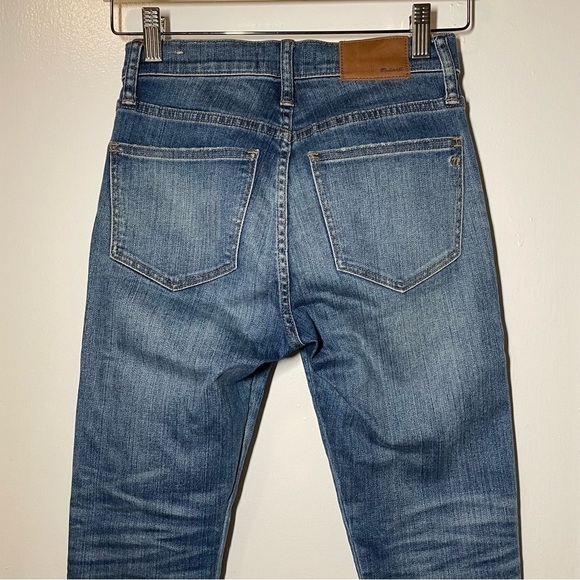 MADEWELL 9" High-Rise Skinny Jeans Rip and Repair Edition size 24 - Picture 7 of 10